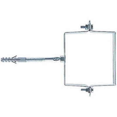 Collare Fischer in Acciaio Zincati Quadri Scp Q 80 x 80 50 Pezzi - 2