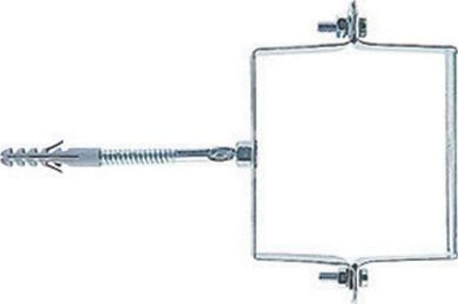 Collare Fischer in Acciaio Pre Verniciato Quadri Scp V Q 80 x 80 50 Pezzi
