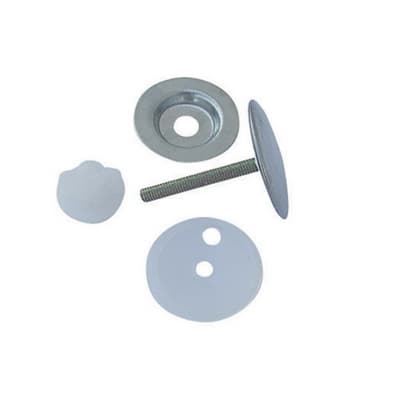 Copriforo per Lavabo Bombato Tipo Leggero Cromo Remer - 3
