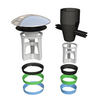Tapparello Cr C Dispositivo Aggancio Universale P Pilette Bonom 1 + 11 x 4 - 3
