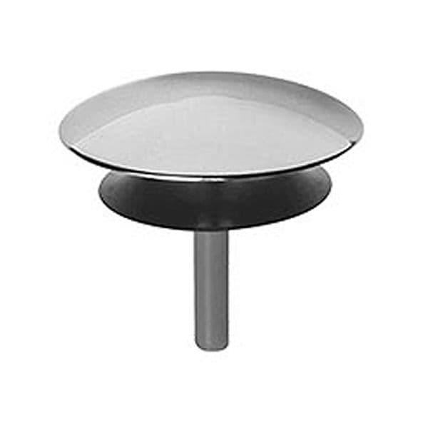 Tapparello in Ottone Cromato per Colonna Vasca Bonom Cromo - 3