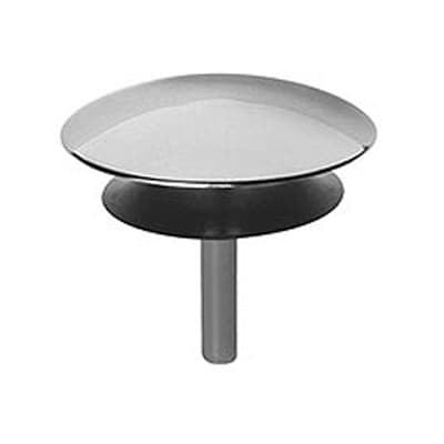 Tapparello in Ottone Cromato per Colonna Vasca Bonom Cromo - 3