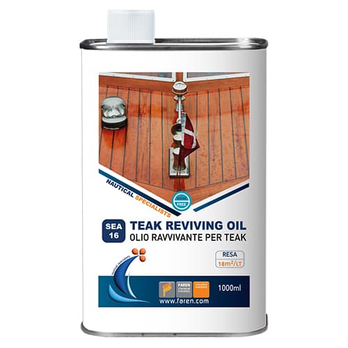 Olio Ravvivante del Teak Linea Nautica Faren 1 L - 2
