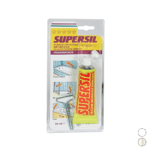 Sigillante Siliconico Supersil Camon 60 Ml Bianco - 3