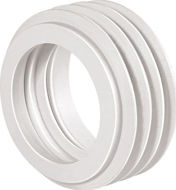 Morsetto per WC Bianco Ø 55 mm D Int 40 x 44 G.m.p - 3