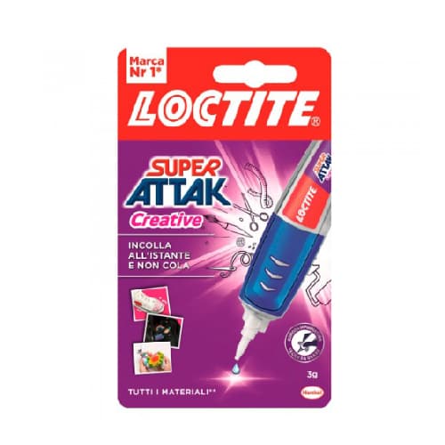 Loctite Super Attak Creative Henke 3 G 12 Pezzi - 3