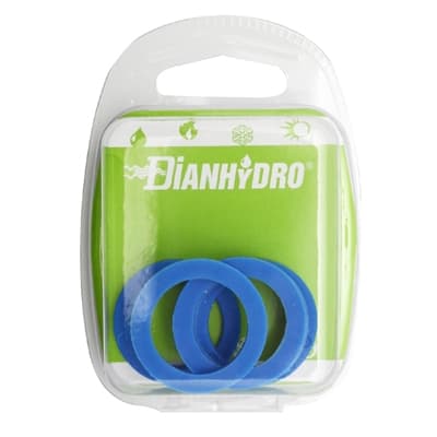 5 Pezzi Guarnizioni Blu Softprene 2 mm Blister Faidf Pezzi 5 x 11 x 2 - 3