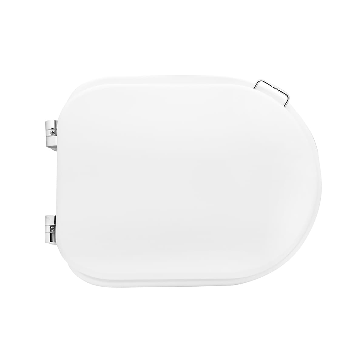 Sedile WC Washington con Soft Closing Bianco Opaco Matt Rak Coprivaso - 5