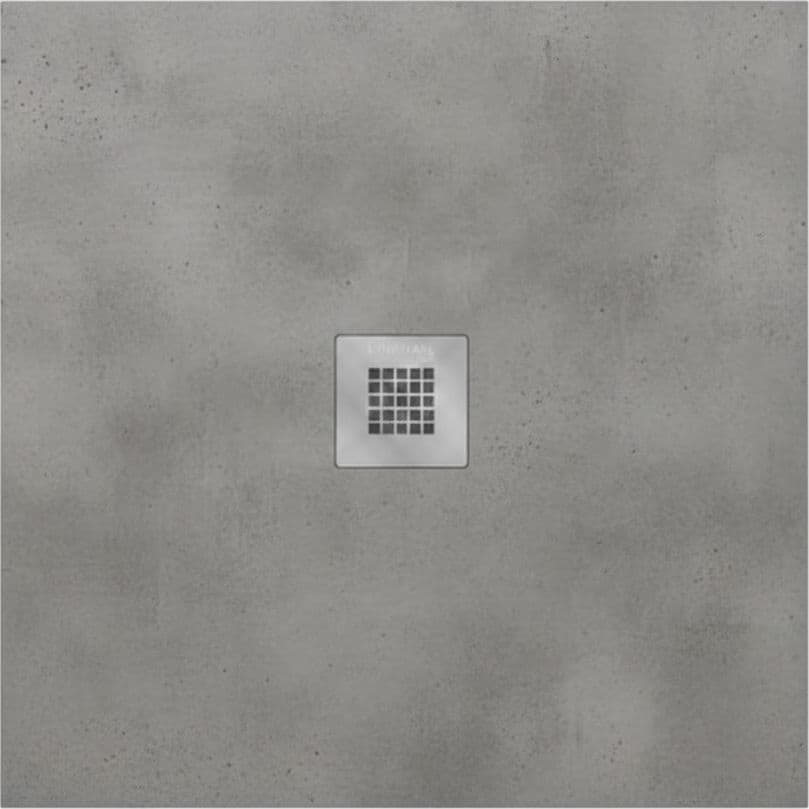 Piatto Doccia Mod Estasi Quadrato Linph Cemento 80 cm x 80 - 3