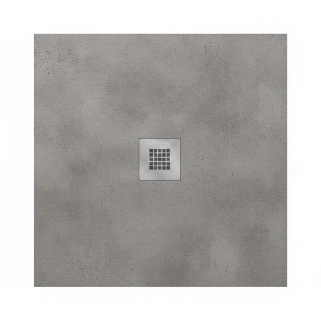 Piatto Doccia Mod Estasi Quadrato Linph Cemento 80 cm x 80 - 3