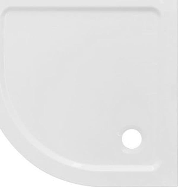 Piatto Doccia Tecnopolimero Mr Flat Angolare (Tipo Dh 90 cm x 90 H 3 - 3