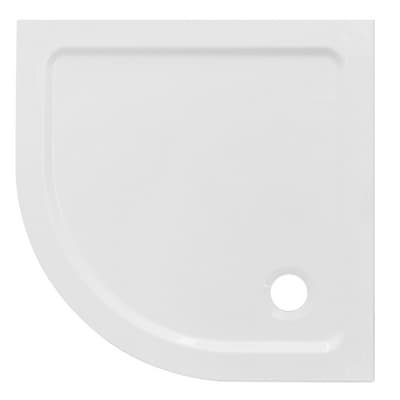 Piatto Doccia Tecnopolimero Mr Flat Angolare (Tipo Dh 90 cm x 90 H 3 - 3
