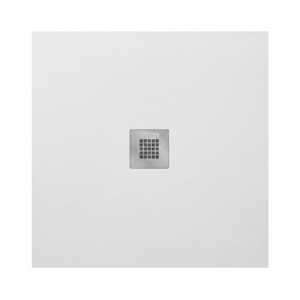 Piatto Doccia Mod Estasi Quadrato Linph Bianco 80 cm x 80 - 3