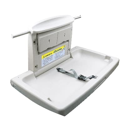 Fasciatoio Orizzontale per Bambini Richiudibile in Hdpe Colore Grigio - 3