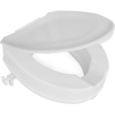 Ciambella Alzawater Universale Rialzata con Coperchio Victor Dh Bianco - 3
