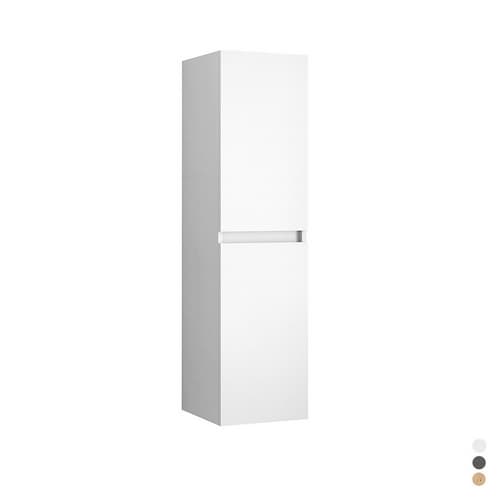 Colonna Bagno H 150 cm City Dh Bianco Opaco - 3