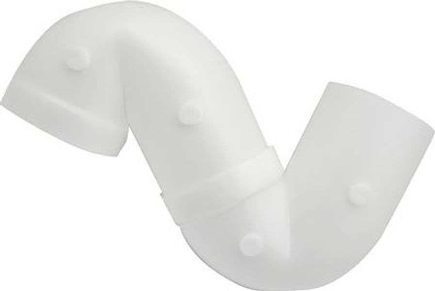 Sifone Scarico Moplen per Vaso alla Turca Smavi Ø 100 Lungh 35 cm - 3