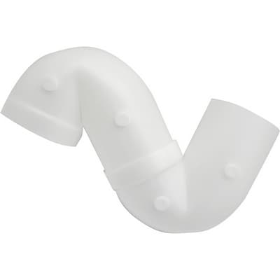 Sifone Scarico Moplen per Vaso alla Turca Smavi Ø 100 Lungh 35 cm - 3