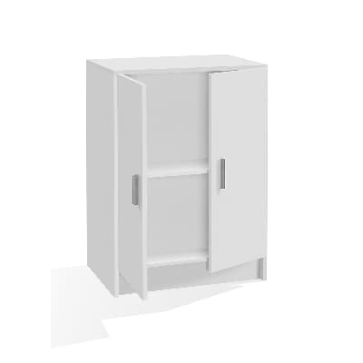 Armadio Multiuso Basso Dh H 80 cm x L 59 cm x P 37 cm - 2