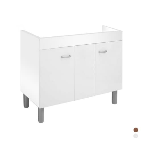 Sottolavello in Kit per Lavello INOX 120 x Dh Teak x Lav INOX 120 cm x 50 - 3