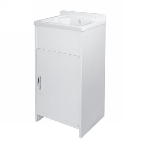 Lavatoio con Mobile in PVC e Vasca in Polipropilene Dh L Cm 42 x P Cm 35 - 3