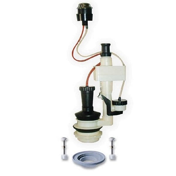 Meccanismo Unidual Doppio Flusso e Kit Monoblocco Tremolada 1 Pezzi - 3