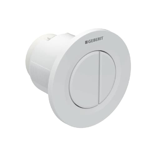 Comando a Distanza Geberit Pneumatico 2 Quantita' Incasso Bianco - 3