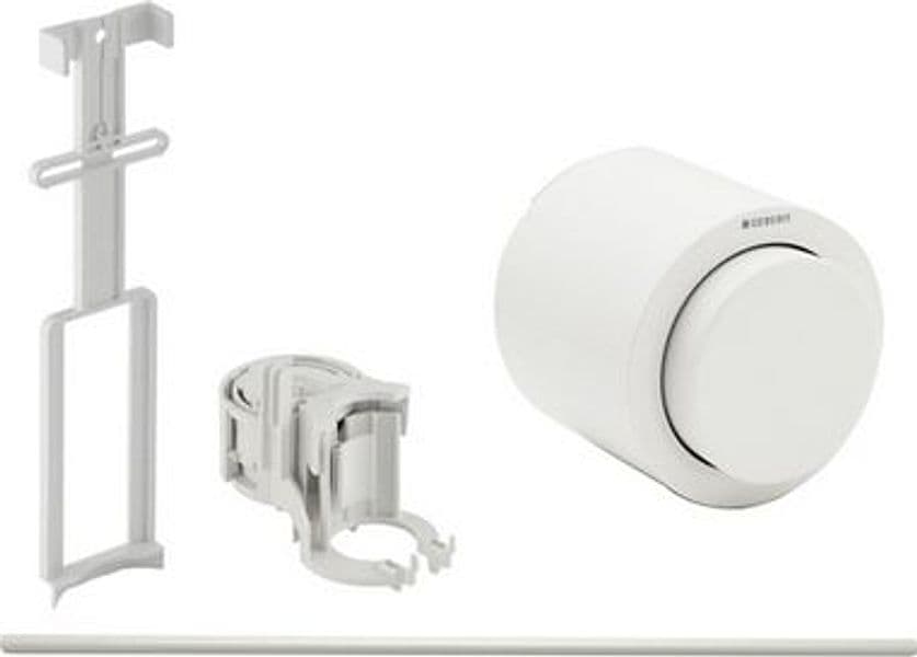 Comando Pneumatico da Esterno Monotasto per SIGMA8 Geberit Bianco - 3