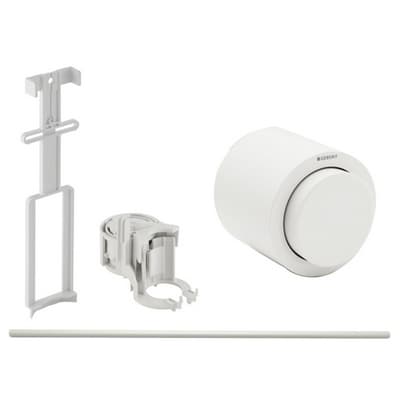 Comando Pneumatico da Esterno Monotasto per SIGMA8 Geberit Bianco - 3