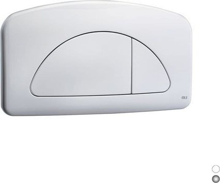 Placca Dual per Cassette Diamante e Giada Olive Cromo - 3