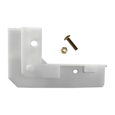 2 Pezzi Staffa Sostegno Valvola con Vite Rondella Zincata Sara Eco Pucci - 3