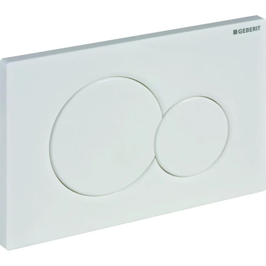 Placca di Comando Mod SIGMA01 Geberit Bianca - 4