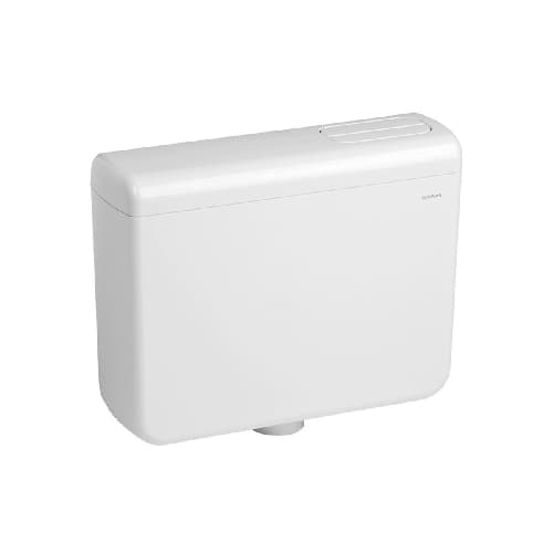 Cassetta Scarico WC Esterna Iris Duo Fluid Bianca ¾ 5 L x 6 x 7 L - 3