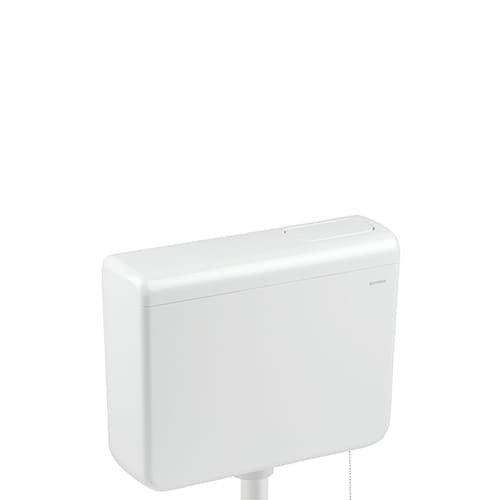 Cassetta Scarico WC Esterna Iris Alta Fluid Bianca 6(4 a 7) Lt - 3