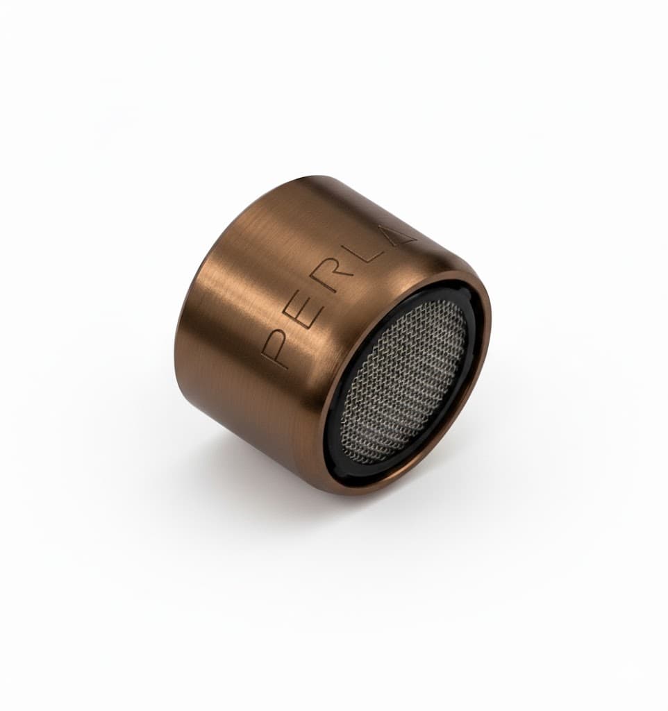 Aeratore in Ottone con Filtro Femmina 22 x 1 F 22 x 1 Bronzato Senza - 3