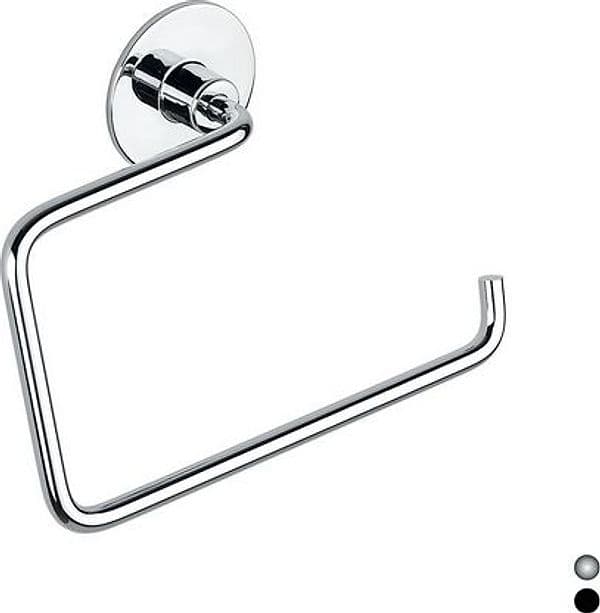 Porta Asciugamani ad Anello Modello Wind Metaf Cromo - 3