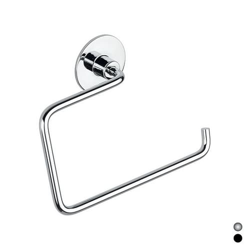 Porta Asciugamani ad Anello Modello Wind Metaf Cromo - 3