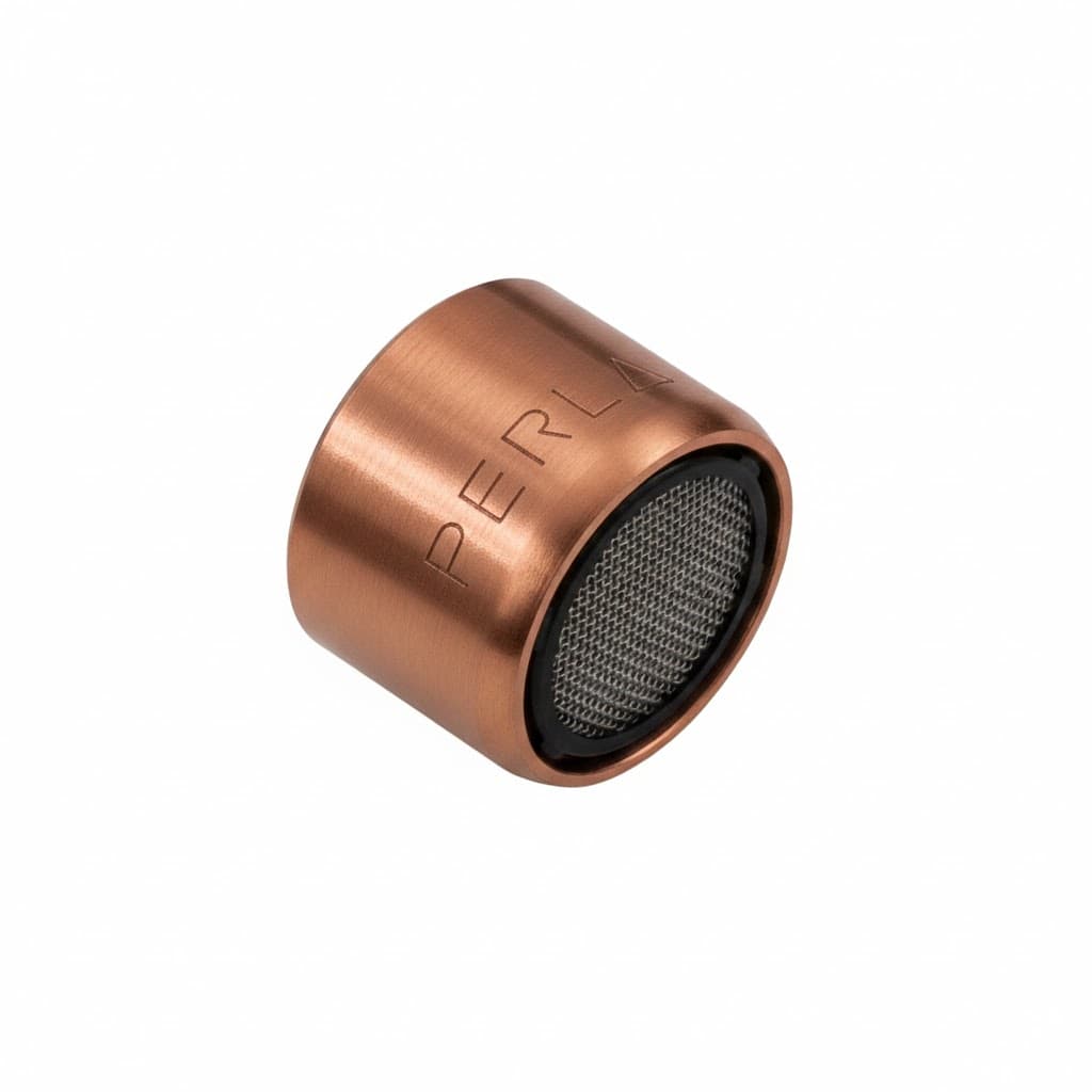 Aeratore in Ottone con Filtro Femmina 22 x 1 F 22 x 1 Ramato Senza - 3