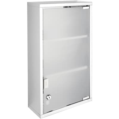 Armadietto Today INOX Cromo Metaform 27 cm x H 50 x 12 - 3