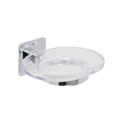 Porta Sapone Mod Cold Wind Metaf Cromo 12 cm x H 5,3 x 11,3 - 3