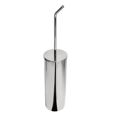 Porta Scopino da Terra Mod Bird Metaf Cromo 8,5 cm x H 44 x 8,5 - 3