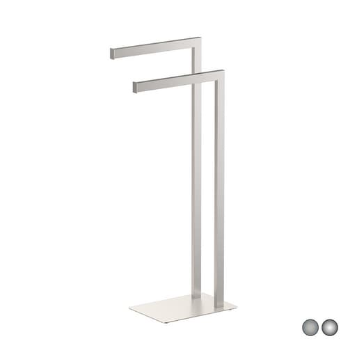 Piantana Porta Asciugamani Zeus Metaf Spazzolato 18 cm x H 77 x 33,5 - 3