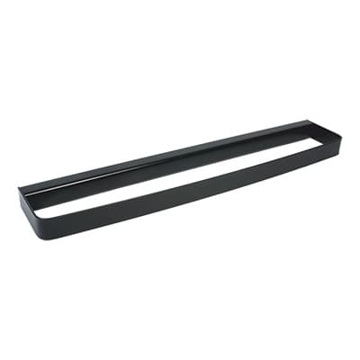 Porta Asciugamani 45 Mod 25 Metaf Nero 45 cm x H 2,5 x 8 - 2