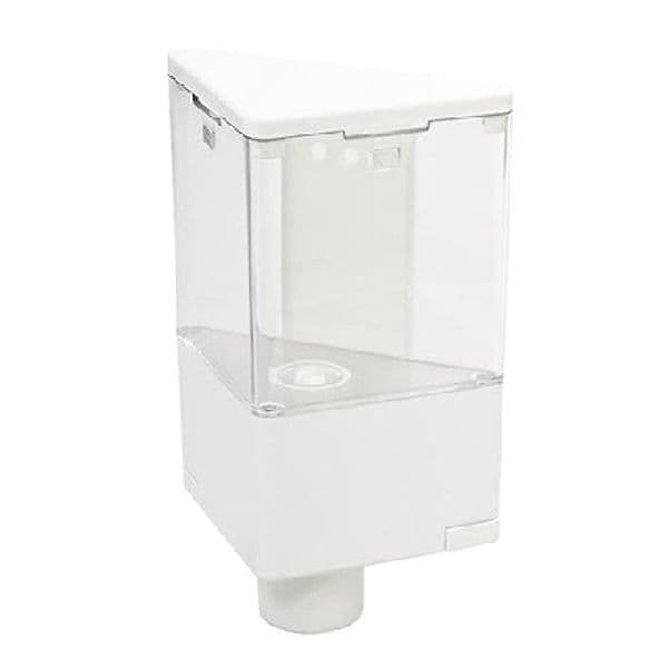 Dosatore di Sapone Liquido Quick Soap Serie Linea Metaf Bianco - 3