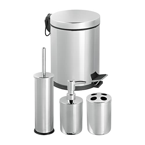 Set Bagno 4 Pezzi Fiordaliso Dh Cromo - 3