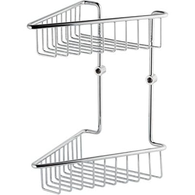 Portasapone Oggetti Angolare Doppio in Ottone Lxhxp 190 x 305 x 195 mm - 3