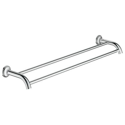 Porta Salviette Doppio Essentials Authentic Grohe Cromo - 3