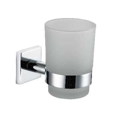 Porta Spazzolini Linea Giona Dhimp Cromo Fiss con Viti - 2