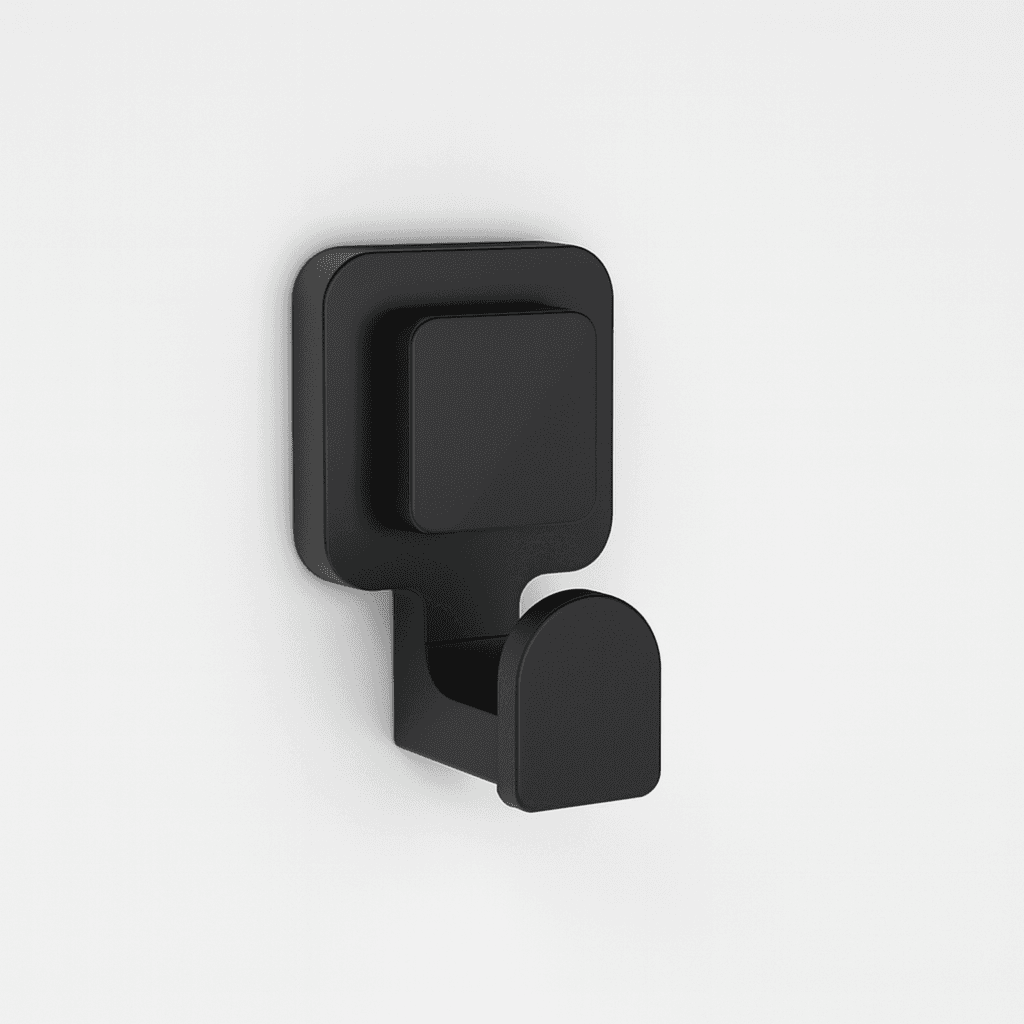 2 Pezzi Appendini Serie Kara Koemo Nero 6 cm x H 9,4 x 5,3 - 3