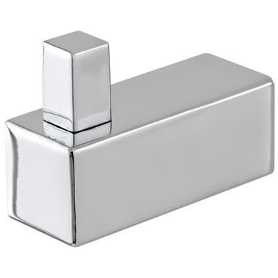 Appendino da Parete Bagno in Acciaio Cromato Antiruggine Linea Unica - 3